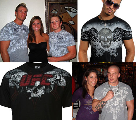 ufc affliction mma shirts