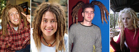 white dreadlocks white dreadlocks