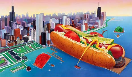 chicago hot dog