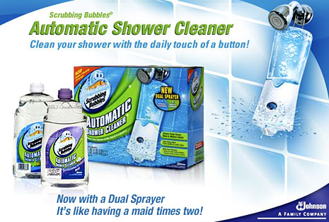 scrubbing bubbles automatic shower cleaner