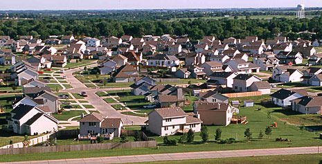 ugly cookie-cutter tract houses 