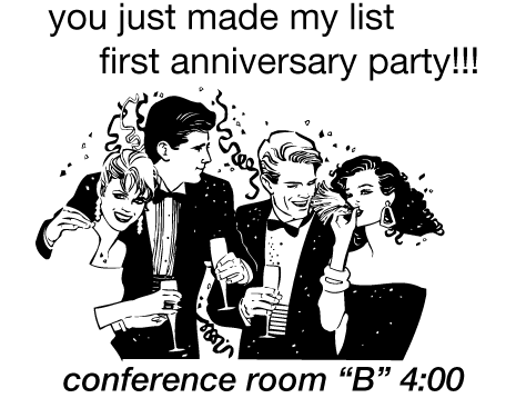 you just made my list you just made my list