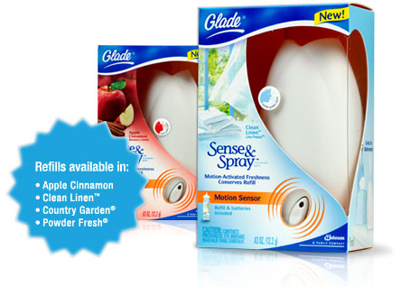 glade sense and spray