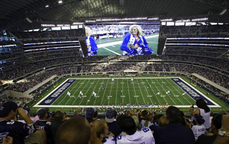 dallas cowboys big screen