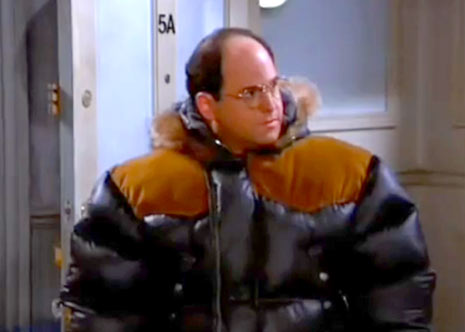 seinfeld george puffy coat seinfeld george puffy coat
