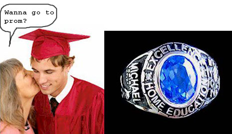 Home School Class Rings & Diplomas