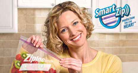 ziploc smart zip commercial