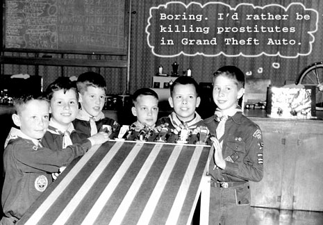 Cub Scouts Vide Game merit badge Boy Scouts Vide Game merit badge