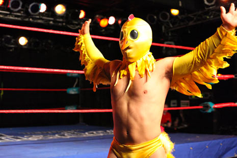 lil chicken luchador