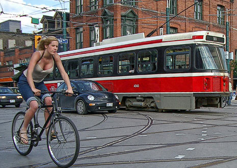 bike cleavage