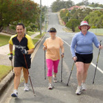 Nordic walking poles!