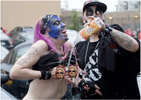 juggalos tits boobs flashing ICP