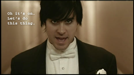 jared leto, 30 seconds to mars, the kill video, the shining