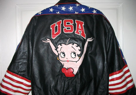 betty boop leather jackets, betty boop clothes, betty boop clothing