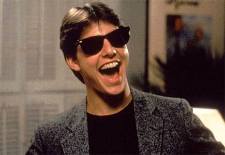 Risky Business Tom Cruise. tom cruise sunglasses risky