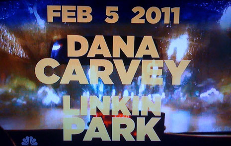 dana carvey and linkin park on saturday night live, snl february 5 2011