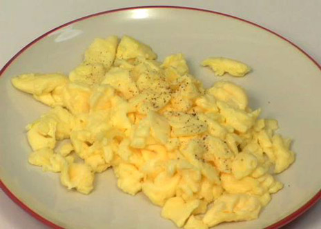 scrambled eges suck, I hate scrambled eggs