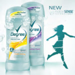 Degree “MotionSense” deodorant!