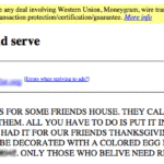 People who only sell mashed potatoes to believers! On Craigslist!